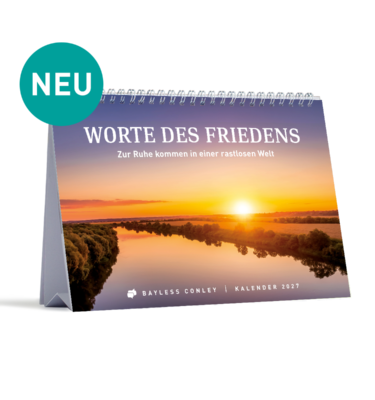 Kalender 2027: Worte des Friedens